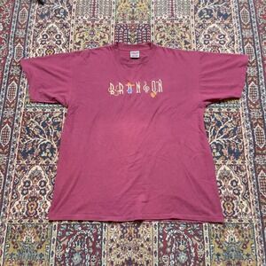 VTG 90s Branson Missouri Embroidered Single Stitch T-Shirt XL Maroon Destination